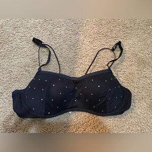 VS PINK Black Gemstones Women's Wireless Bra NWT Size Large